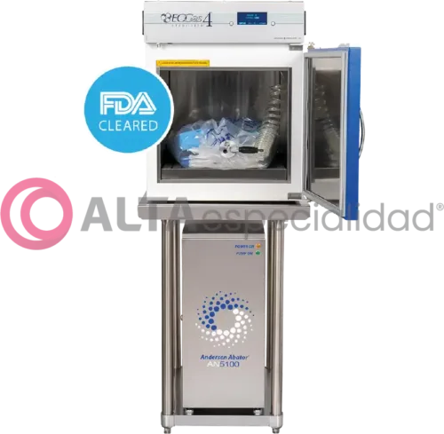 Esterilizador EOGAS 4 de Andersen, equipo médico de baja temperatura para esterilización segura y eficiente en hospitales y clínicas
