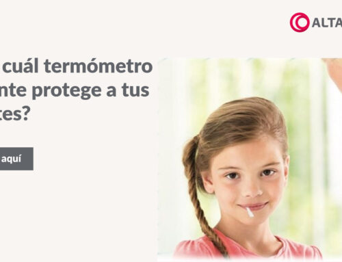 ¿Sabes cuál termómetro realmente protege a tus pacientes?