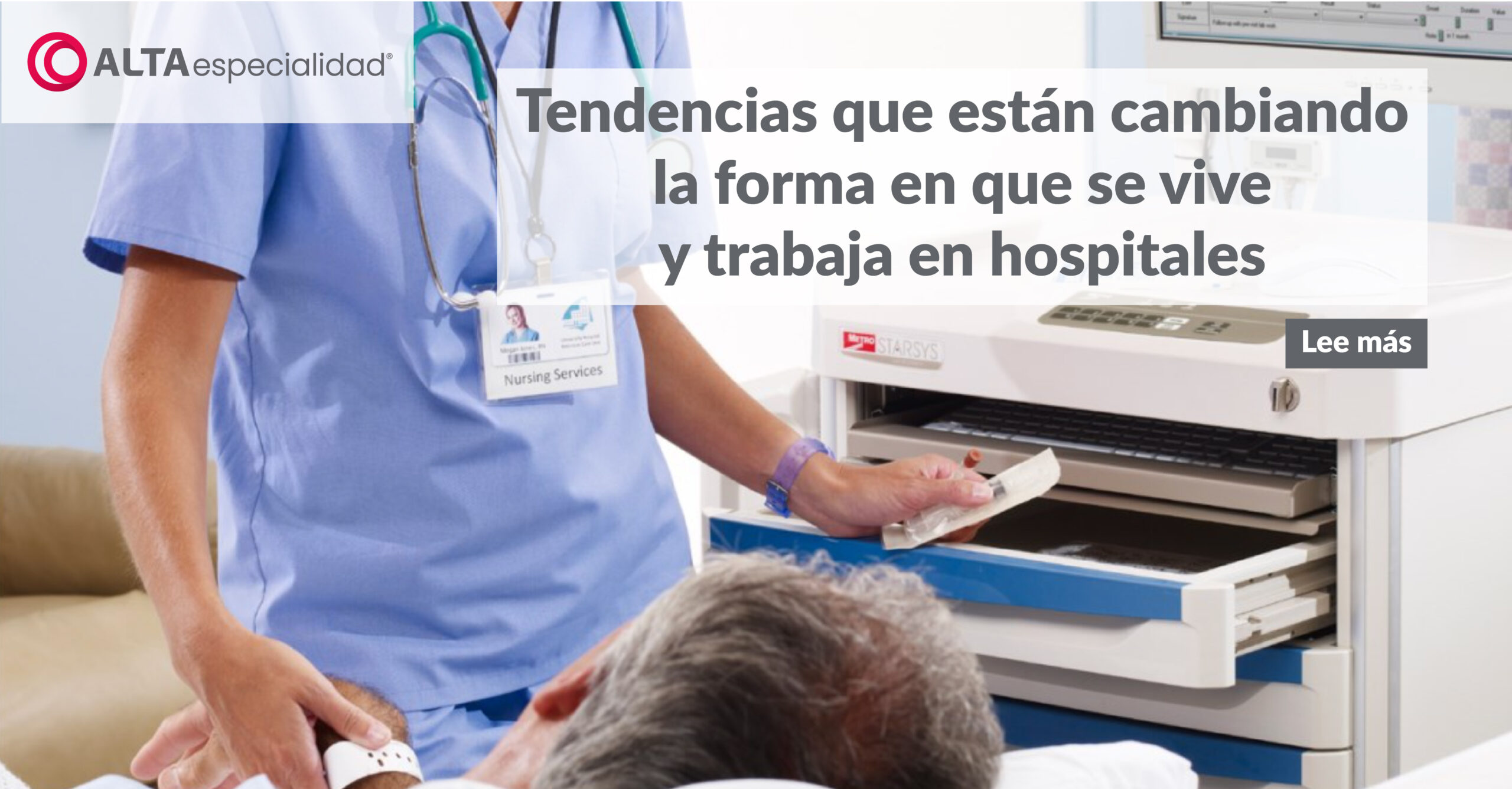 Tendencias modernas en hospitales que mejoran la experiencia de pacientes y el trabajo del personal médico.
